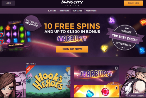 Bling City Casino Review