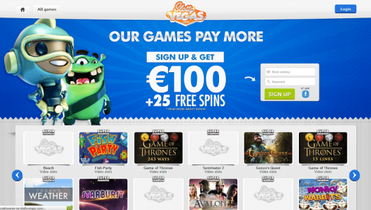 SlottyVegas Casino