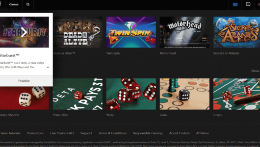 Codeta Casino