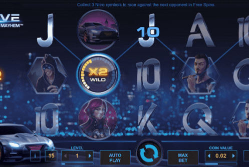 Drive Multiplier Mayhem free slots