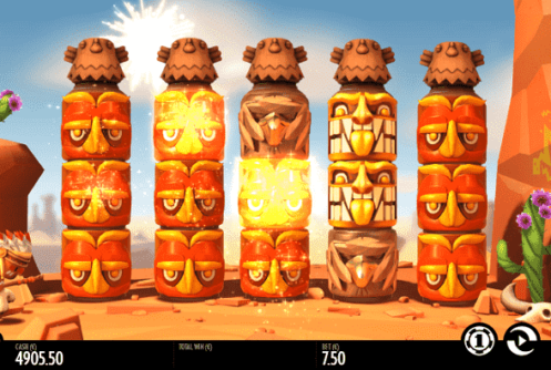 Turning Totems free mobile slot