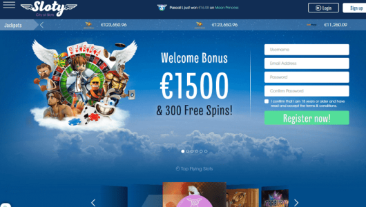Sloty Casino Review